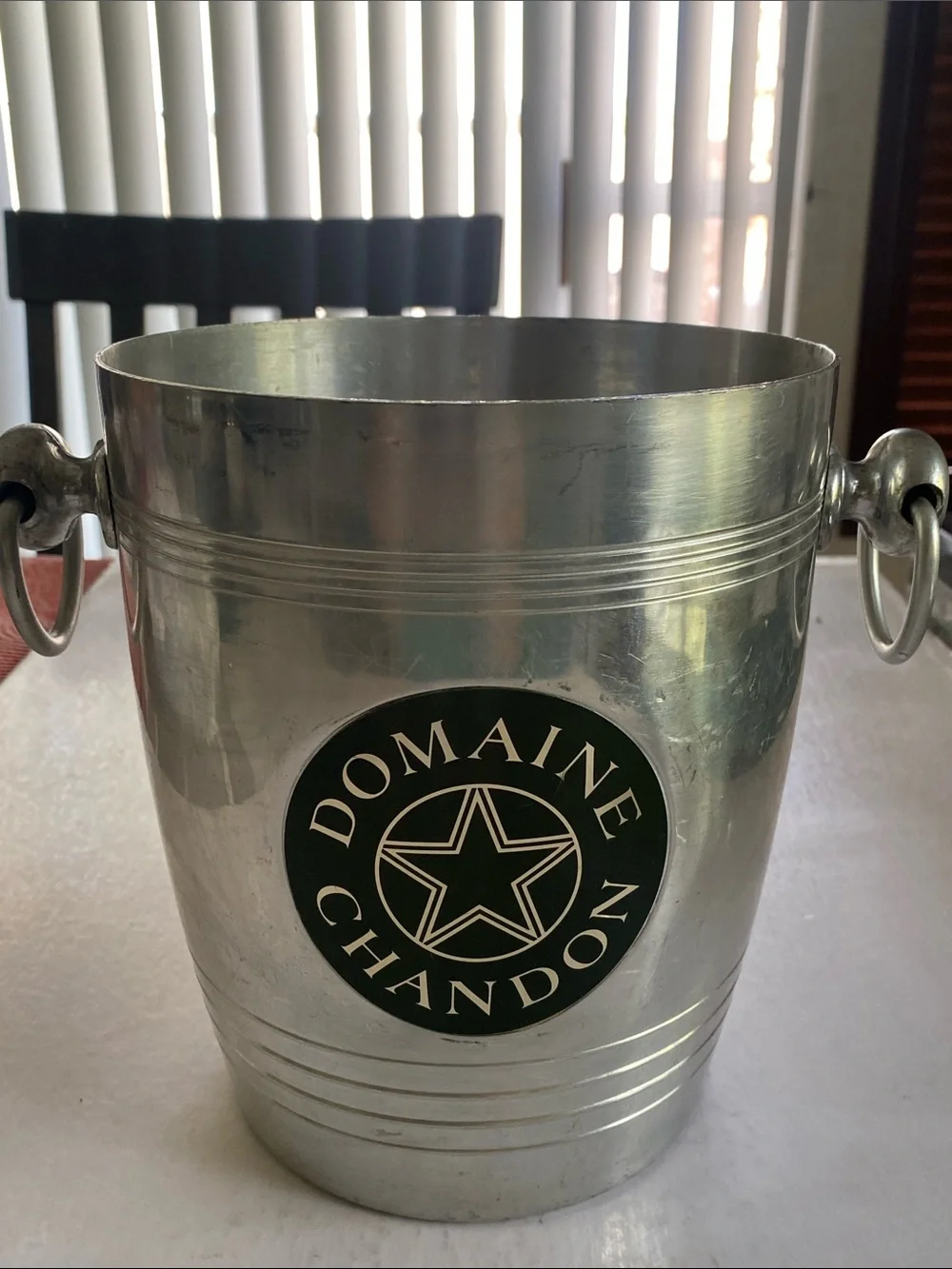 Vintage Domaine Chandon ARGIT France Aluminum Champagne Ice Bucket Wine Cooler